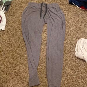 under armour grey joggers